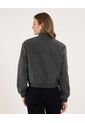 Chaqueta Para Mujer Bomber Color Gris Marca Ostu #40080221 de Ostu
