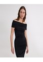 Vestido Para Mujer M/C Corto Color Negro Marca Ostu #40170318 de Ostu
