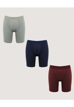 Pack X3 Boxer Medio Essential X3 Para Hombre Surtido Ostu
