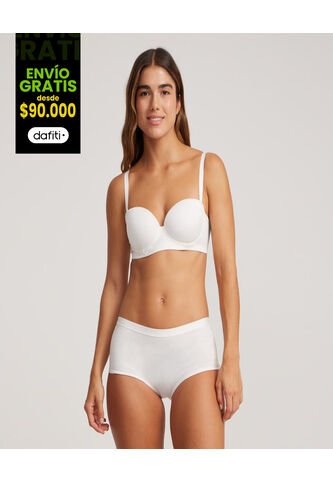 Brasier Para Mujer Straple Color Marfil Marca Ostu #40830011 Ostu