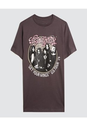 Camiseta Bandas Aerosmith Para Mujer #40092354 Ostu