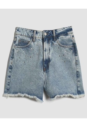 Short Para Mujer  Color Azul Claro Marca Ostu #40190305 Ostu