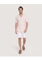 Camisa Resort Tejida Texturizada  Para Hombre Verde Ostu de Ostu