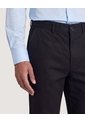 Pantalón Basico Chino  Para Hombre Negro Ostu de Ostu