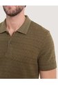 Polo Tricot Textura Premium  Para Hombre Verde Ostu de Ostu