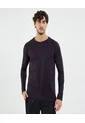 Camiseta Para Hombre Manga Larga Color Café Marca Ostu #60091514 de Ostu