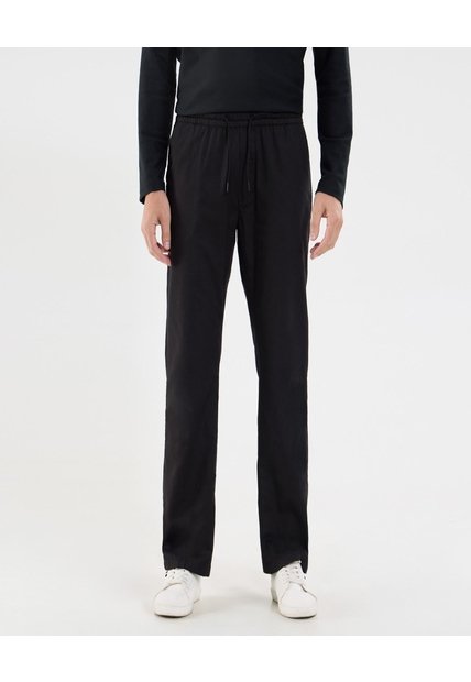 Pantalón Para Hombre Jogger Color Negro Marca Ostu #60070469