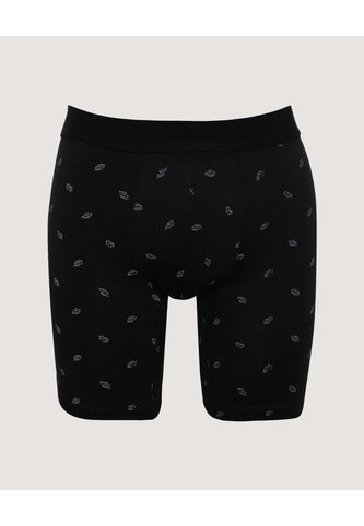 Boxer Medio Estampado  Para Hombre Negro Ostu Ostu