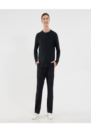 Pantalón Para Hombre Jogger Color Negro Marca Ostu #60070469