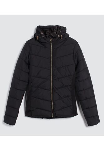 Chaqueta Para Mujer Acolchada Color Negro Marca Ostu #40080198 Ostu