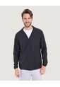 Chaqueta Packable Con Capota  Para Hombre Negro Ostu de Ostu