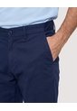 Pantalón Basico Chino  Para Hombre Azul Ostu de Ostu