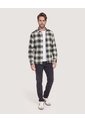 Camisa Leñadora  Para Hombre Verde Ostu de Ostu