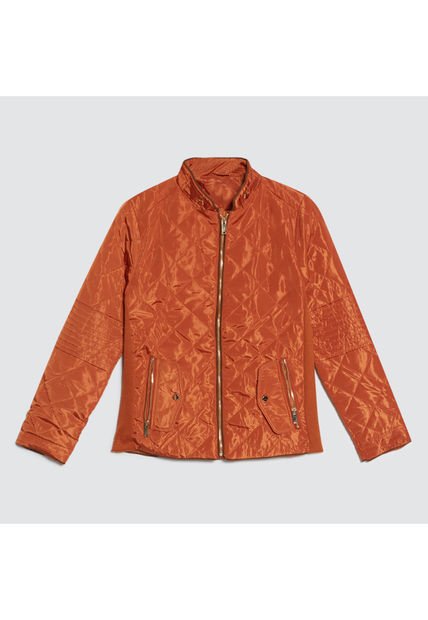 Chaqueta Para Mujer Acolchada Color Terracota Marca Ostu #40080151