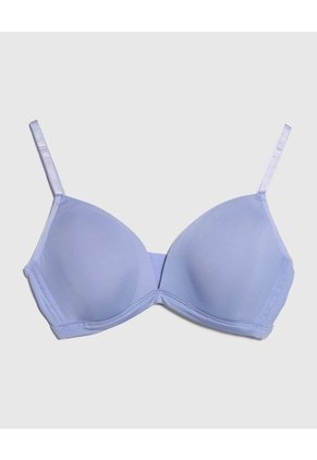 Brasier Para Mujer Copa Triangular Color Azul  Marca Ostu #40830014