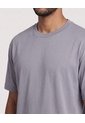 Camiseta Estampado Posterior  Para Hombre Gris Ostu de Ostu