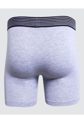 Boxer Para Hombre Bragueta Medio Algodón Color Gris  Marca Ostu #60000414