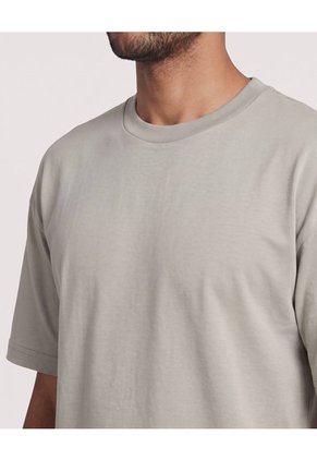 Camiseta Estampado Posterior  Para Hombre Verde Ostu