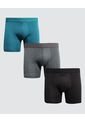 Boxer Para Hombre Filete Corto Algodón Color Pack X Marca Ostu #60000425 de Ostu