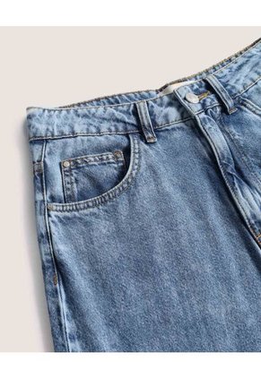 Jean Para Mujer Wide-Leg Color Azul Marca Ostu #40160655