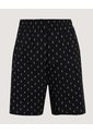 Boxer Amplio Estampado Geométrico X1 Para Hombre Negro Ostu de Ostu