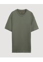 Camiseta Estampado Posterior  Para Hombre Verde Ostu de Ostu