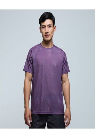 Camiseta Para Hombre Manga Corta Color Uva Marca Ostu #60091307 Ostu