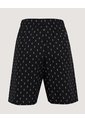 Boxer Amplio Estampado Geométrico X1 Para Hombre Negro Ostu de Ostu
