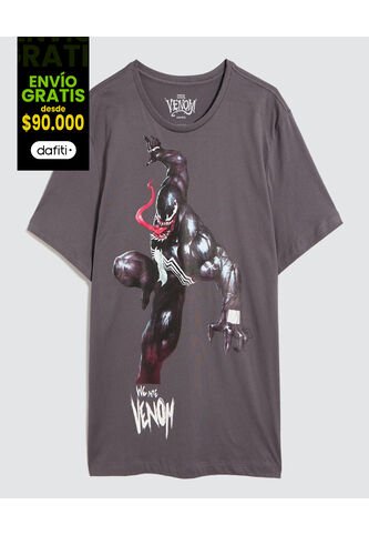 Camiseta Para Hombre Estampado Venom  De Hombre #60091595 Ostu