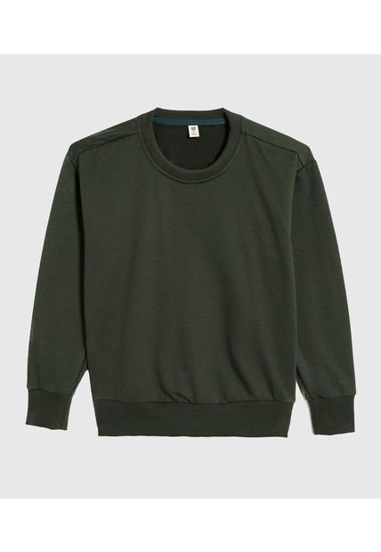 Buzo Infantil Niño Cuello Redondo Color Verde Marca Ostu #80060167