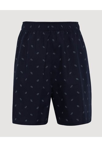 Boxer Amplio Estampado Geométrico X1 Para Hombre Azul Ostu Ostu