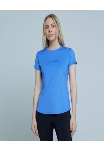 Camiseta Para Mujer Manga Corta Color Azul  Marca Ostu #40091903 Ostu