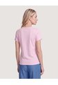 Camiseta Regular Estampada  Para Mujer Lila Ostu de Ostu