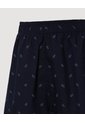 Boxer Amplio Estampado Geométrico X1 Para Hombre Azul Ostu de Ostu