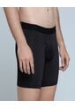 Boxer Para Hombre Filete Medio Microfibra Color Negro Marca Ostu #60000417 de Ostu