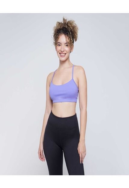 Top Para Mujer Top Color Lila  Marca Ostu #40220338