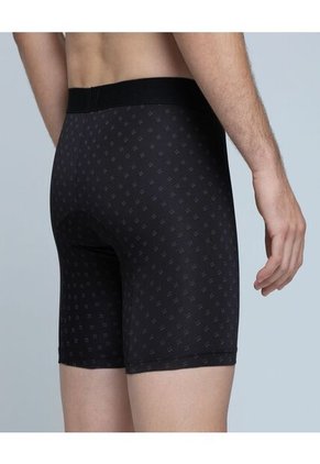 Boxer Para Hombre Filete Medio Microfibra Color Negro Marca Ostu #60000417