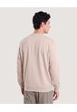 Buzo Cuello Redondo Unicolor  Para Hombre Café Ostu de Ostu
