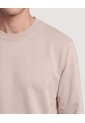 Buzo Cuello Redondo Unicolor  Para Hombre Café Ostu de Ostu