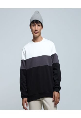 Buzo Para Hombre Cuello Redondo Color Crema Marca Ostu #60060433 Ostu