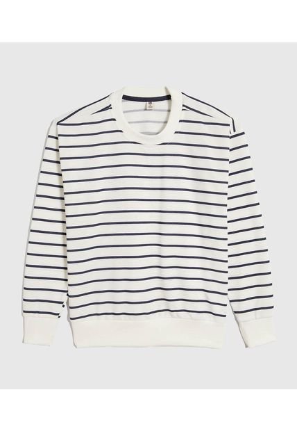 Buzo Infantil Niño Cuello Redondo Color Crema Marca Ostu #80060160