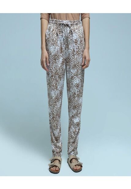 Pantalon Para Mujer Jogger Color Camel Marca Ostu #40070577