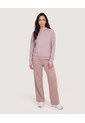 Buzo Hoodie Unicolor  Para Mujer Camel Ostu de Ostu