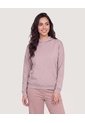 Buzo Hoodie Unicolor  Para Mujer Camel Ostu de Ostu