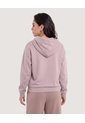 Buzo Hoodie Unicolor  Para Mujer Camel Ostu de Ostu