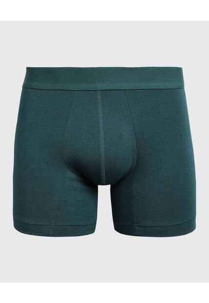 Boxer Para Hombre Filete Corto Algodón Color Verde Marca Ostu #60000499