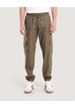 Jogger Con Bolsillos Cargo  Para Hombre Verde Ostu de Ostu