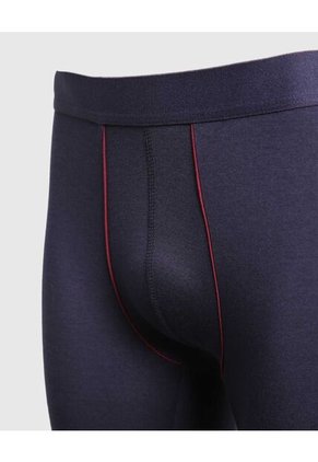 Pantaloncillo Para Hombre Boxer Filete Medio Algodón Color Azul Marca Ostu #60000507