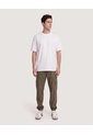 Jogger Con Bolsillos Cargo  Para Hombre Verde Ostu de Ostu
