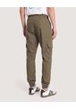 Jogger Con Bolsillos Cargo  Para Hombre Verde Ostu de Ostu